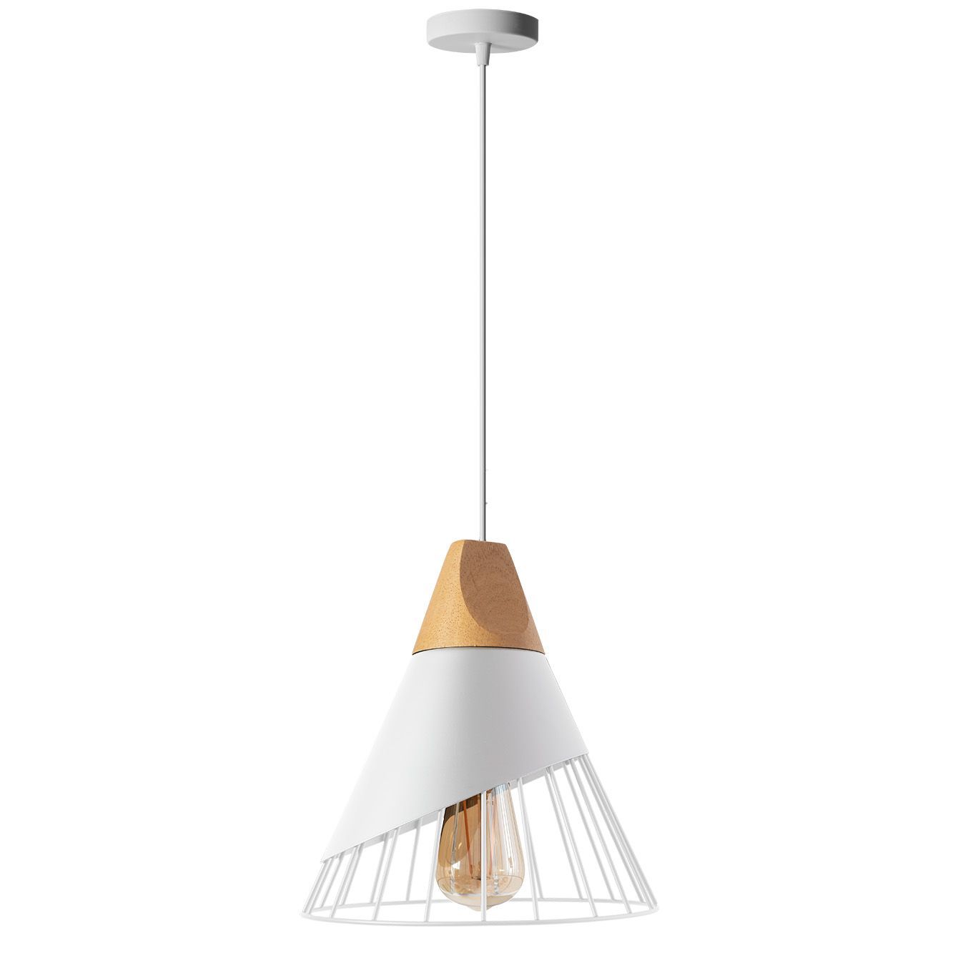 Lampada Da Soffitto Pensile Scandinavo Metallo APP226-1CP