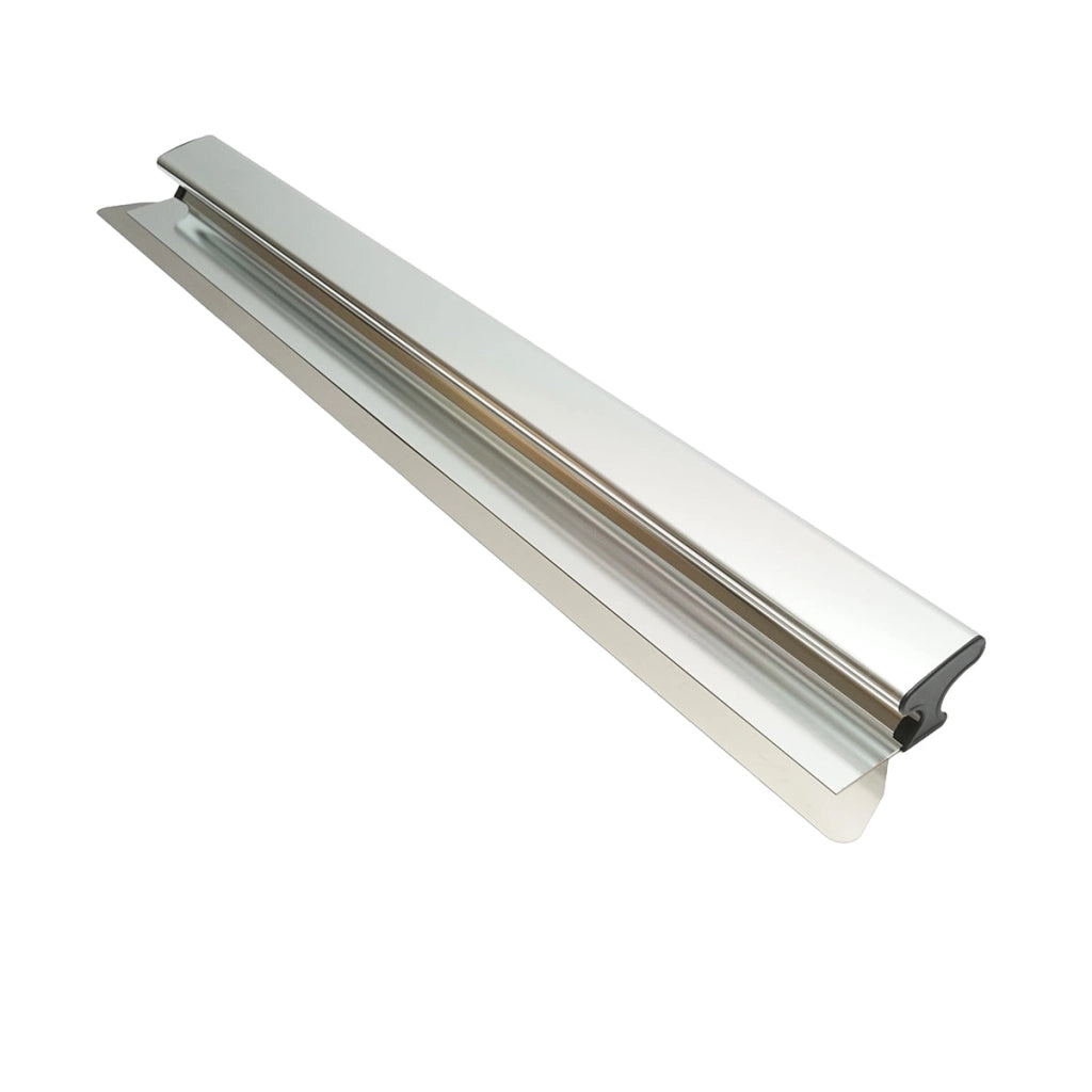 Frattazzo professionale in acciaio inox da 95 cm con 2 lame 8,8 × 100 cm
