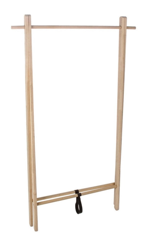 Stender Appendiabiti 89x52x151 cm in Legno Daiki Naturale