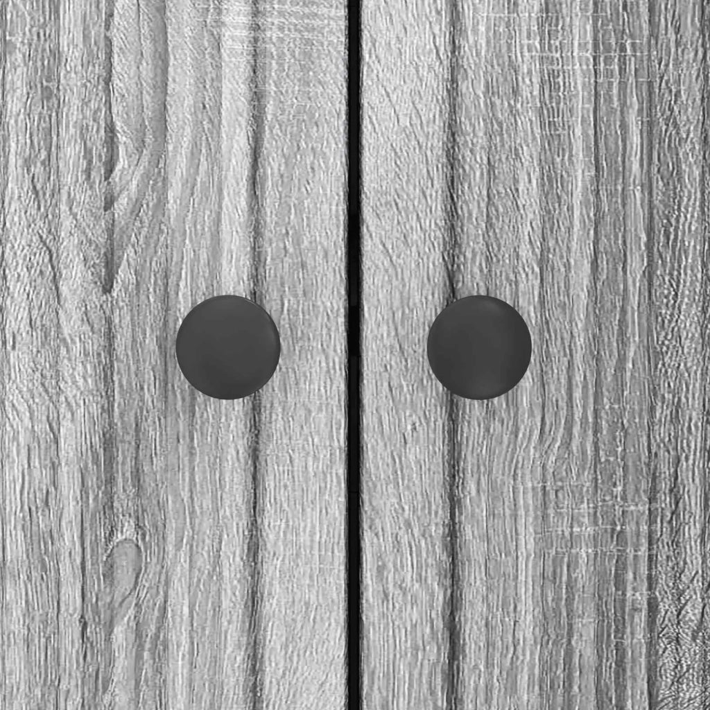 Credenza Grigio Sonoma 89 x 34,5 x 80 cm Legno ingegnerizzato