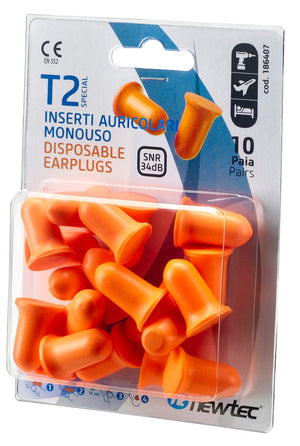 1blister confezione 10 paia auricolari antirumore en352 cod:ferx.97370