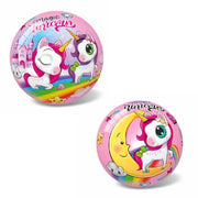 Trade Shop - Mini Pallina Unicorno Gioco Per Bambini Divertimento Mare Spiaggia Tempo Libero -