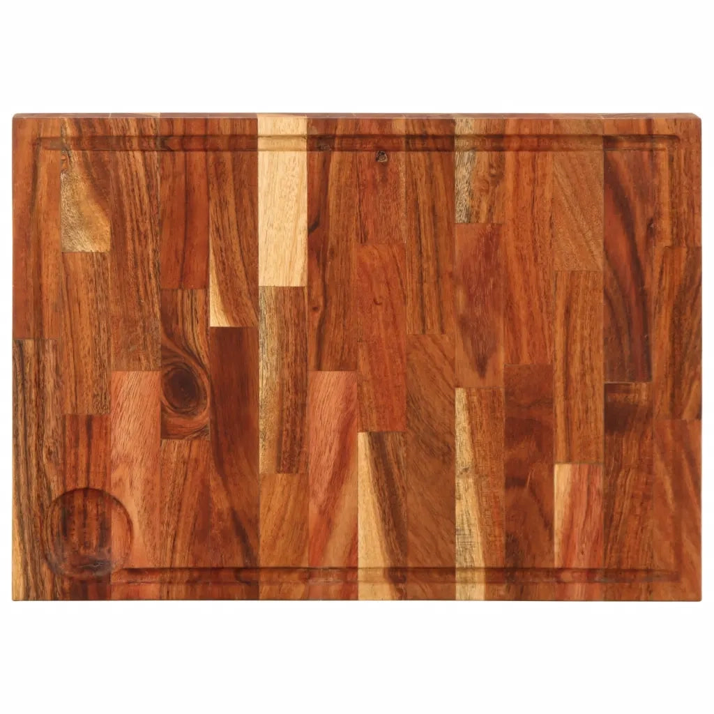 Tagliere 42x30x4 cm in Legno Massello di Acacia