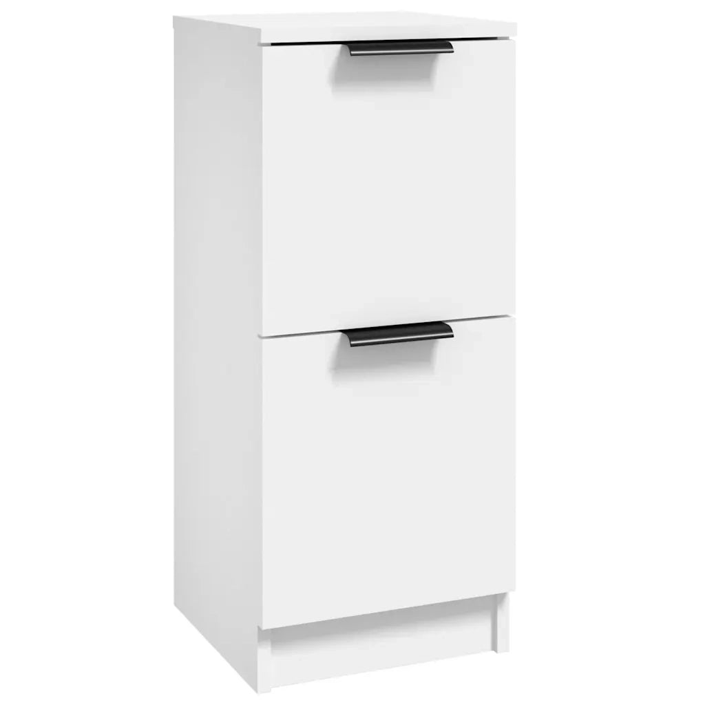 Credenza Bianca 30x30x70 cm in Legno Multistrato 811169