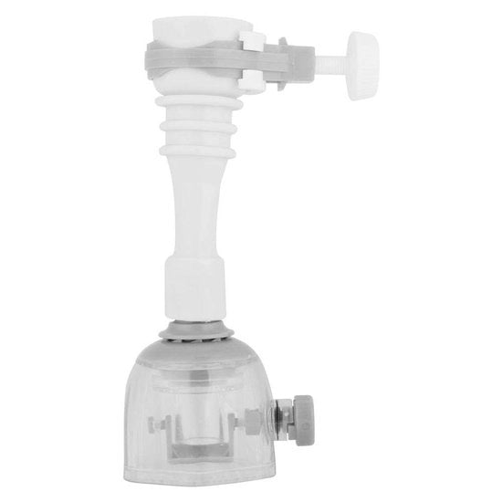 Kit per rubinetto rotante regolabile per risparmio d'acqua - cucina/bagno - 13 cm - grigio - rubinetto cucina