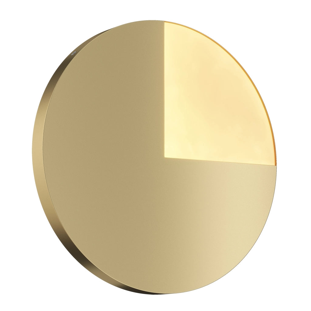 Applique tonda oro 45 cm LED 3000K Maytoni Jupiter MOD320WL