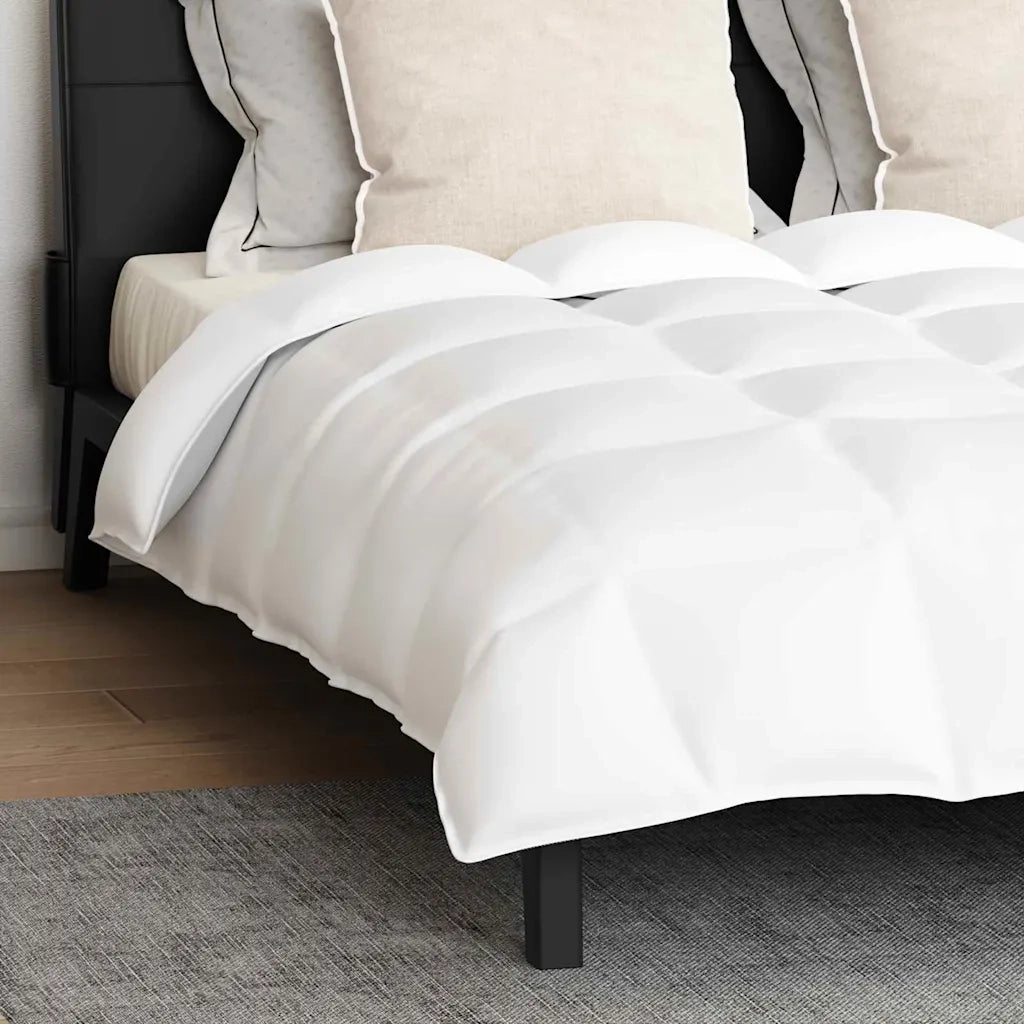 vidaXL Piumone Other con cuscino 3 pcs Bianco Piume