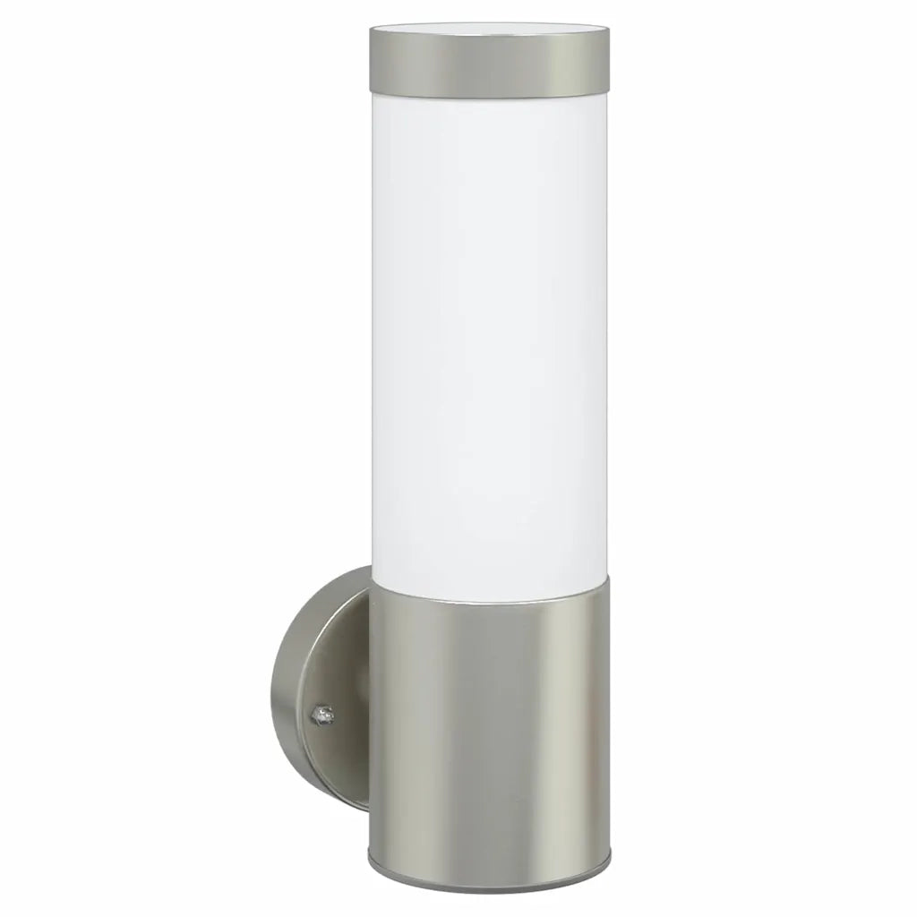 Lampada da Parete Esterna Argento 12 x 8,5 x 27 cm CFW6344088