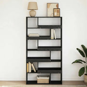 Scaffale per Libri Rovere nero 100 x 33 x 156,5 cm 3446641