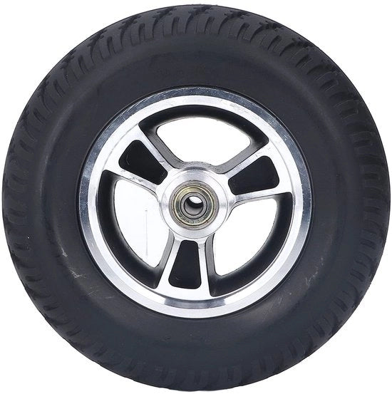 Wiel per sedia a rotelle 7 pollici - Stabilezza/Aiuto al movimento - Lame in acciaio zincato - Alta qualità - Ricambio - Leggero - Wiel per scooter a rotelle