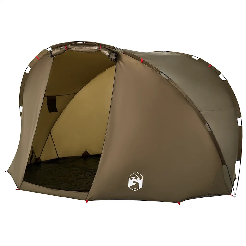 Tenda da Pesca per 5 Persone Verde Oliva Impermeabile 4005320
