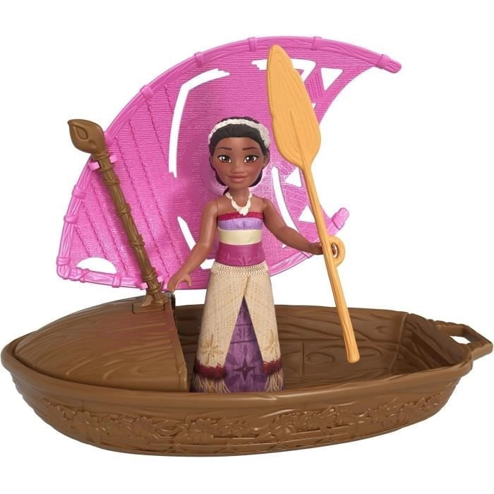 MATTEL Piroga e le sue 3 sorprese JBT68 -Vaiana 2