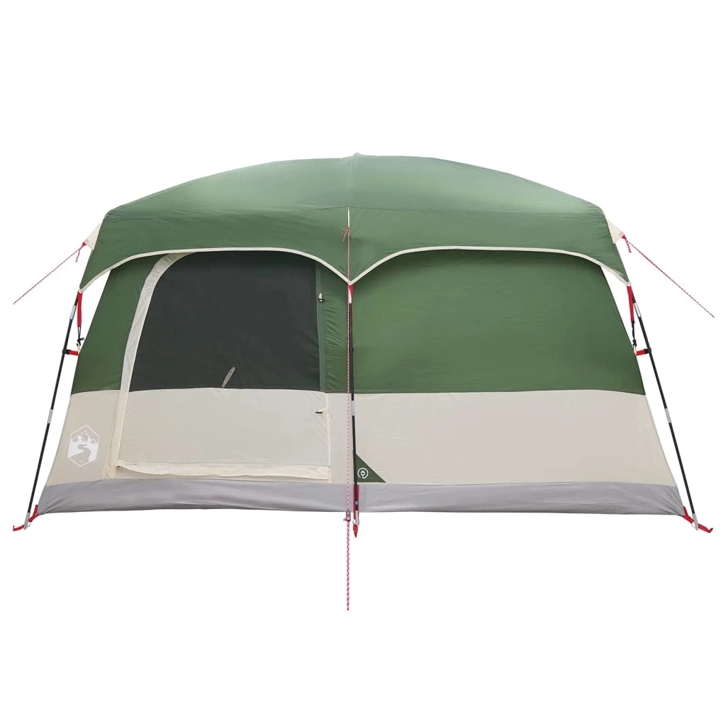 Tenda Familiare con tetto Verde 320 x 210 x 180 cm Poliestere 42028489