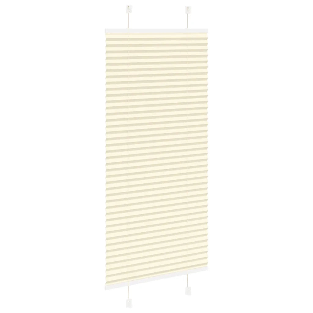 Tenda Plissettata Crema 65x150 cm Larghezza Tessuto 64,4 cm 4015289