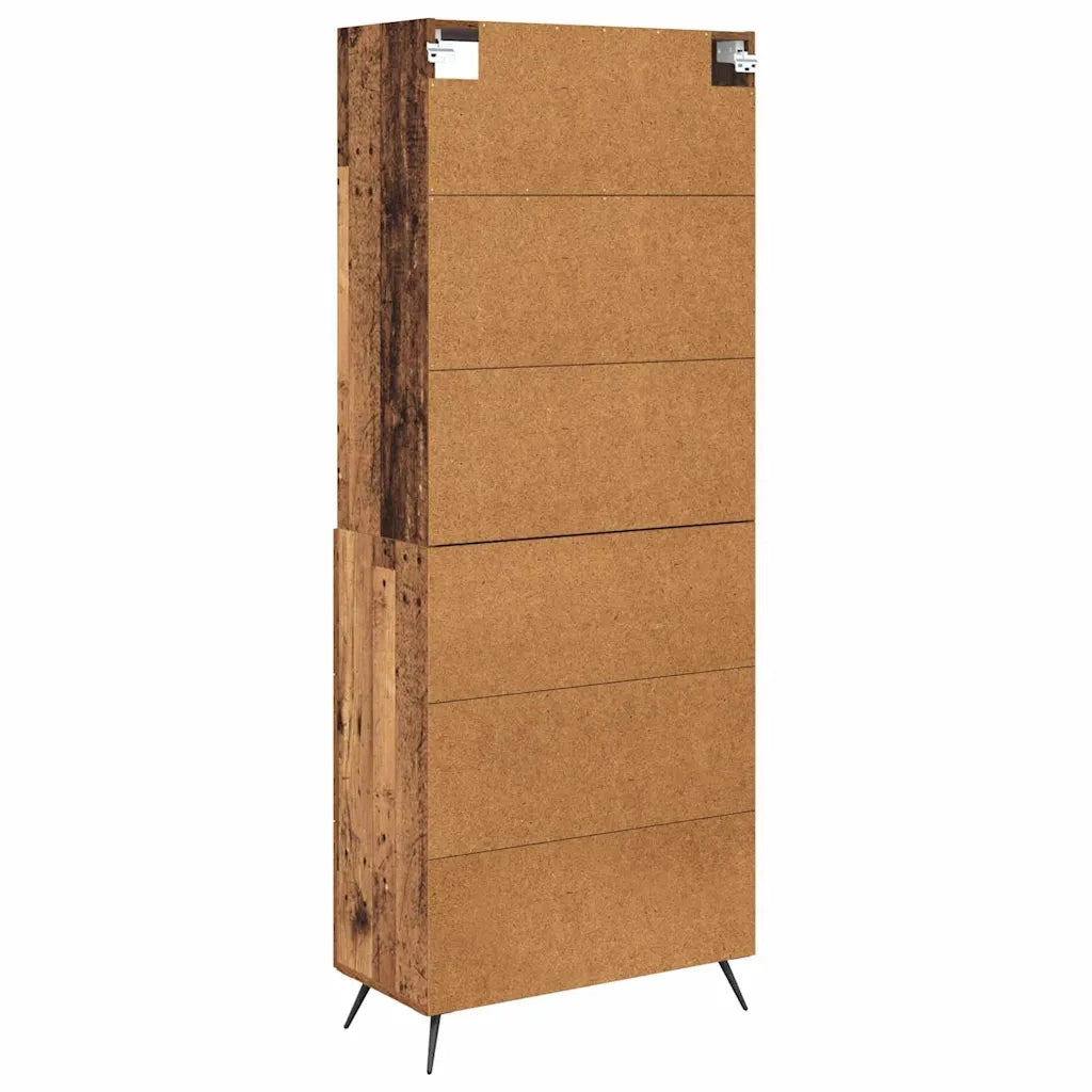 Credenza Legno vecchio 69,5 x 34 x 180 cm Legno multistrato