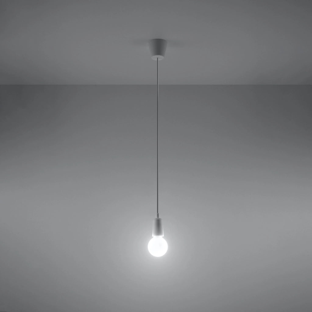 Lampada sospensione Matero 1 bianca E27 Pure Lume IP20