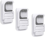 Set di 3 tenoni multifunzionali con adesivo per fissaggio alla parete per cucina e bagno