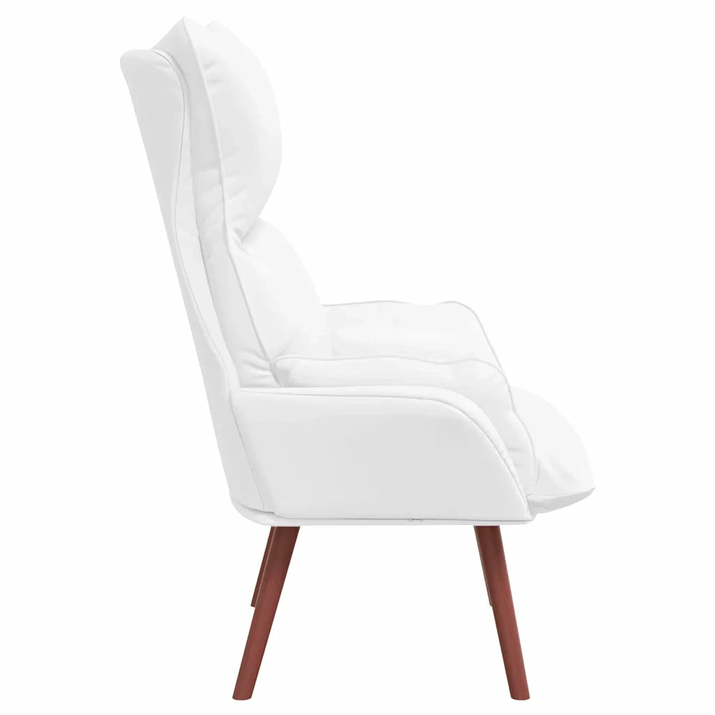 poltrona Bianco 69 x 74 x 93 cm Pelle Artificiale 42001864