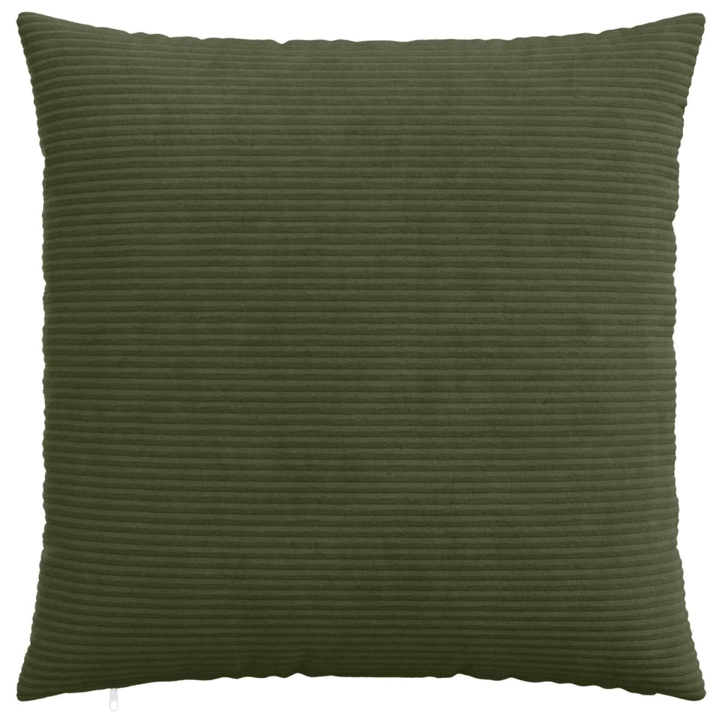 Federa 6 pcs HEERLEN Verde 60 x 60 cm corduroy 912630