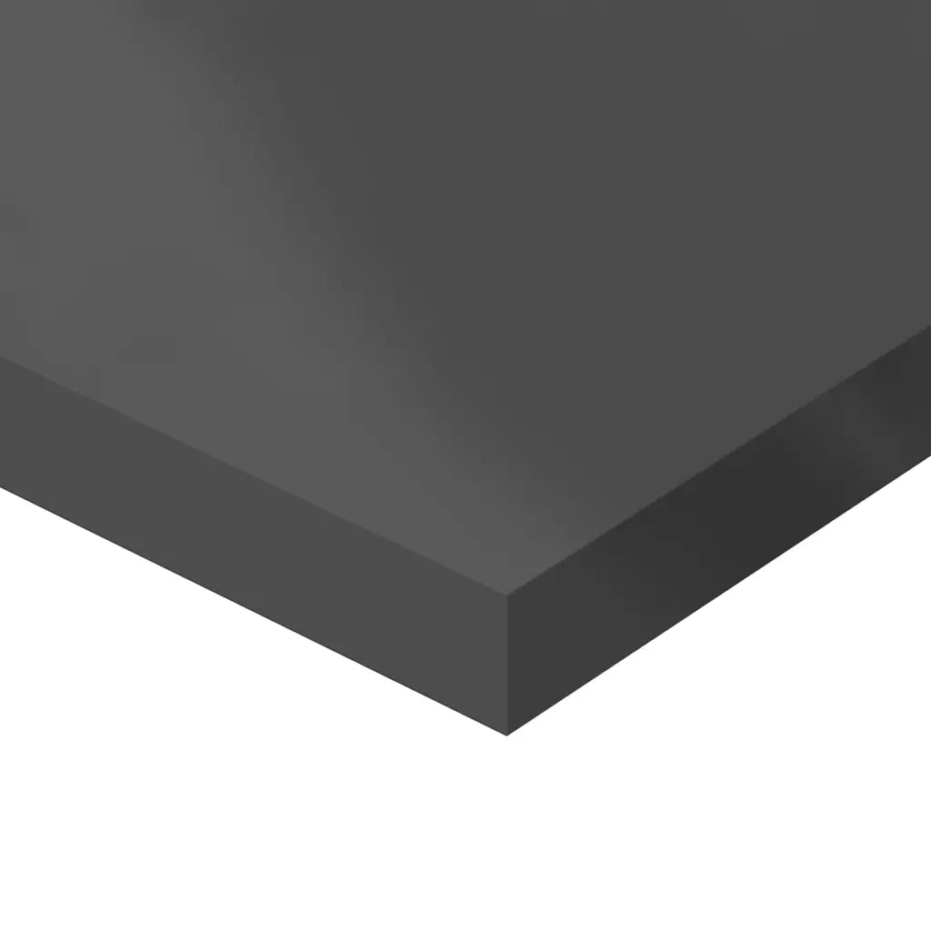 Ripiani per Libreria 8pz Grigio Lucido 80x20x1,5cm Multistrato 805313