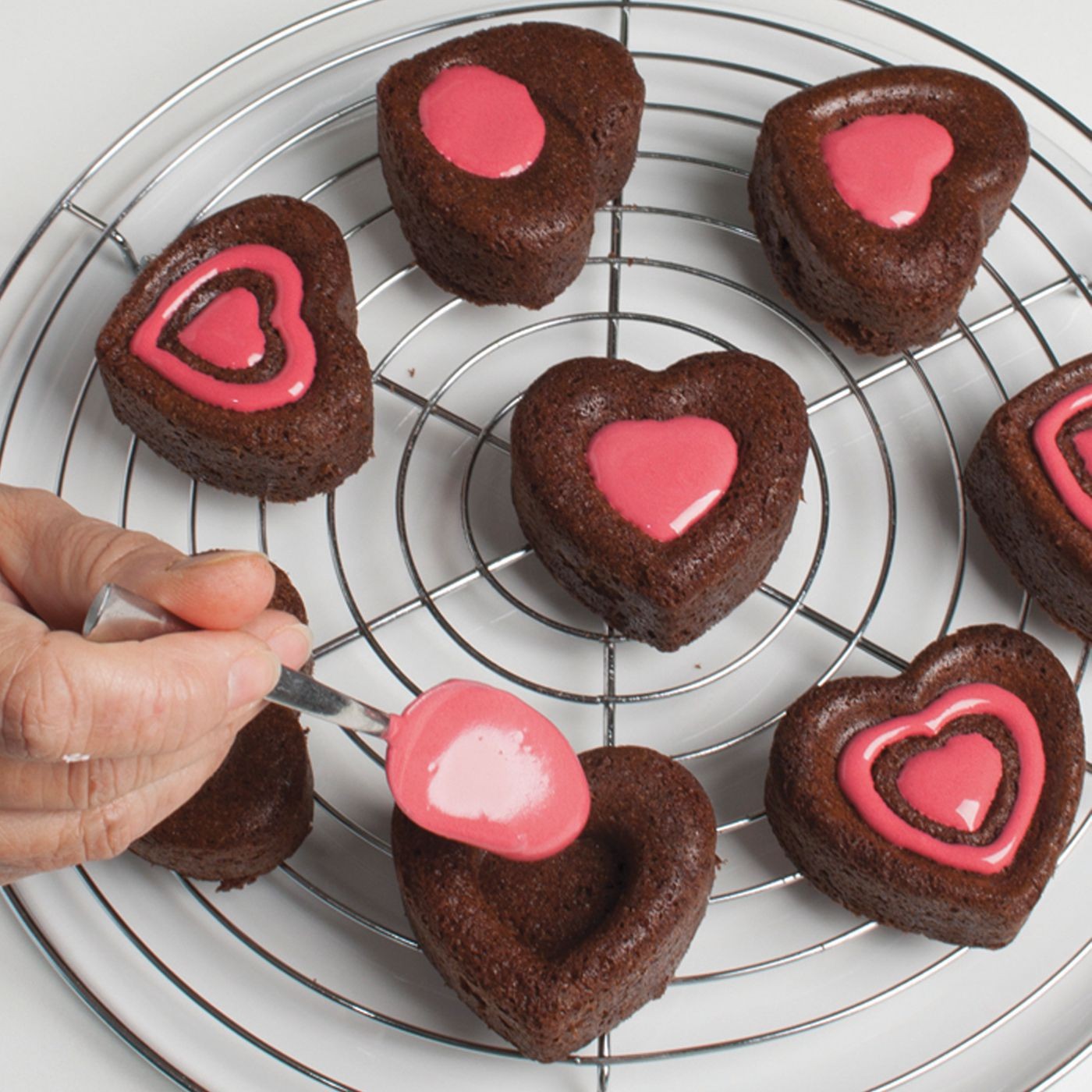 Stampo multiporzione per muffin a cuoricini