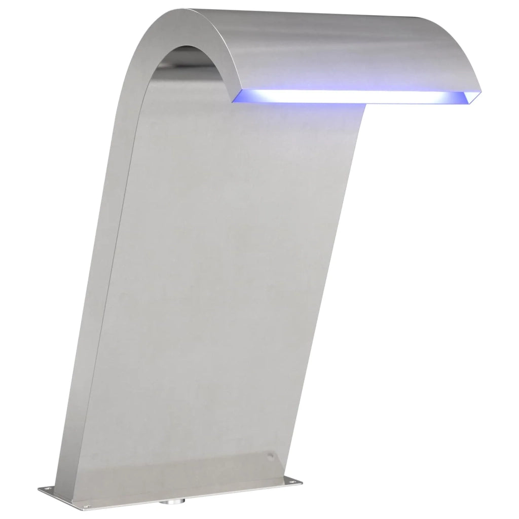 Fontana da Piscina Argento 47 x 31 x 60 cm Acciaio Inox 42039239