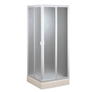 Box doccia 80x100 CM in Acrilico mod.Venere con apertura centrale