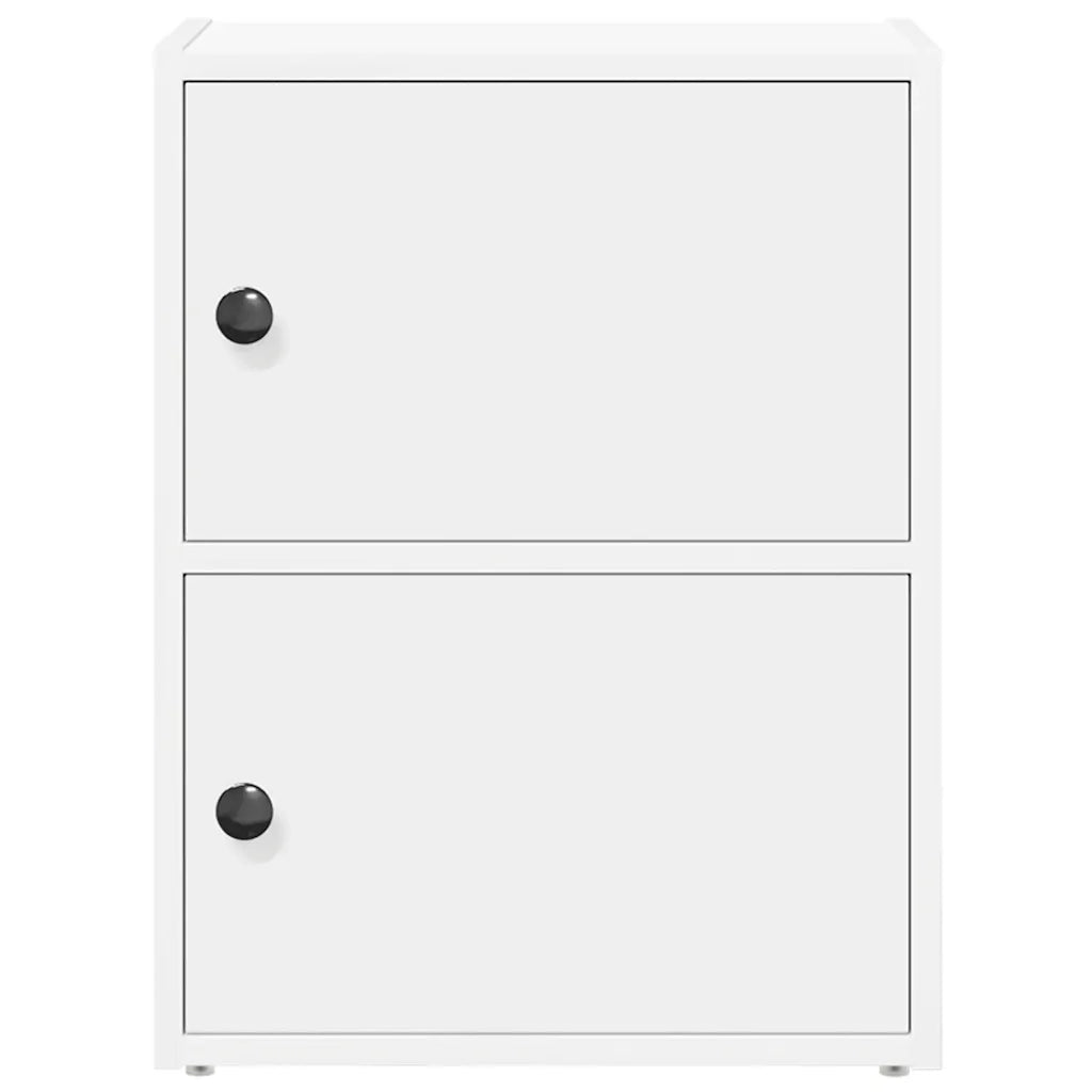 Libreria Bianca 40x24x52 cm in Legno Multistrato