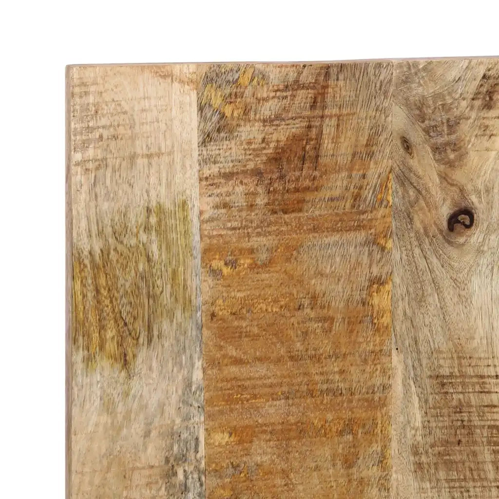 Testiera 180 cm in Legno Massello di Mango Grezzo