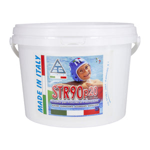 CLORO X PISCINE IN PASTIGLIE DA GR.20 KG. 5 STR90P20  PZ 1 