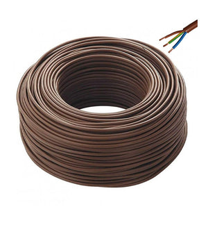100mt cavo elettrico sezione 3x1,5 marrone fs180r18 cod:ferx.97446