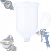 Serbatoio 600ml per Pistola a Spruzzo HVLP – Alta Qualità, Resistente ai Chimici | Compatibile con Pistole HVLP