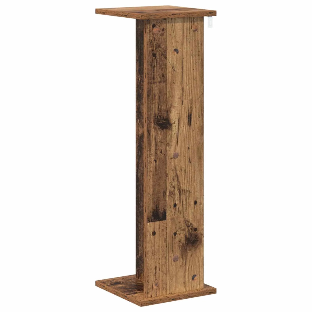Supporto per piante 2 pcs Legno vecchio 25 x 25,5 x 80,5 cm 899655