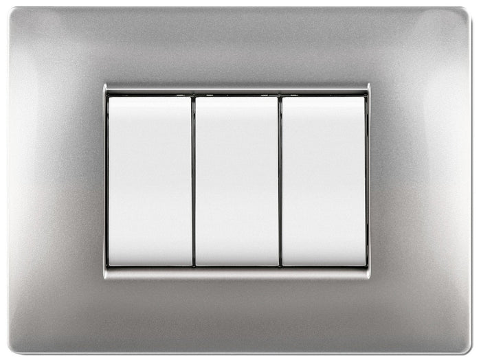 placca life q modello living alluminio 7 posti cod:ferx.97454