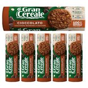 Barilla gran cereale biscotto con cioccolato e nocciole 6 pezzi da 230 grammi