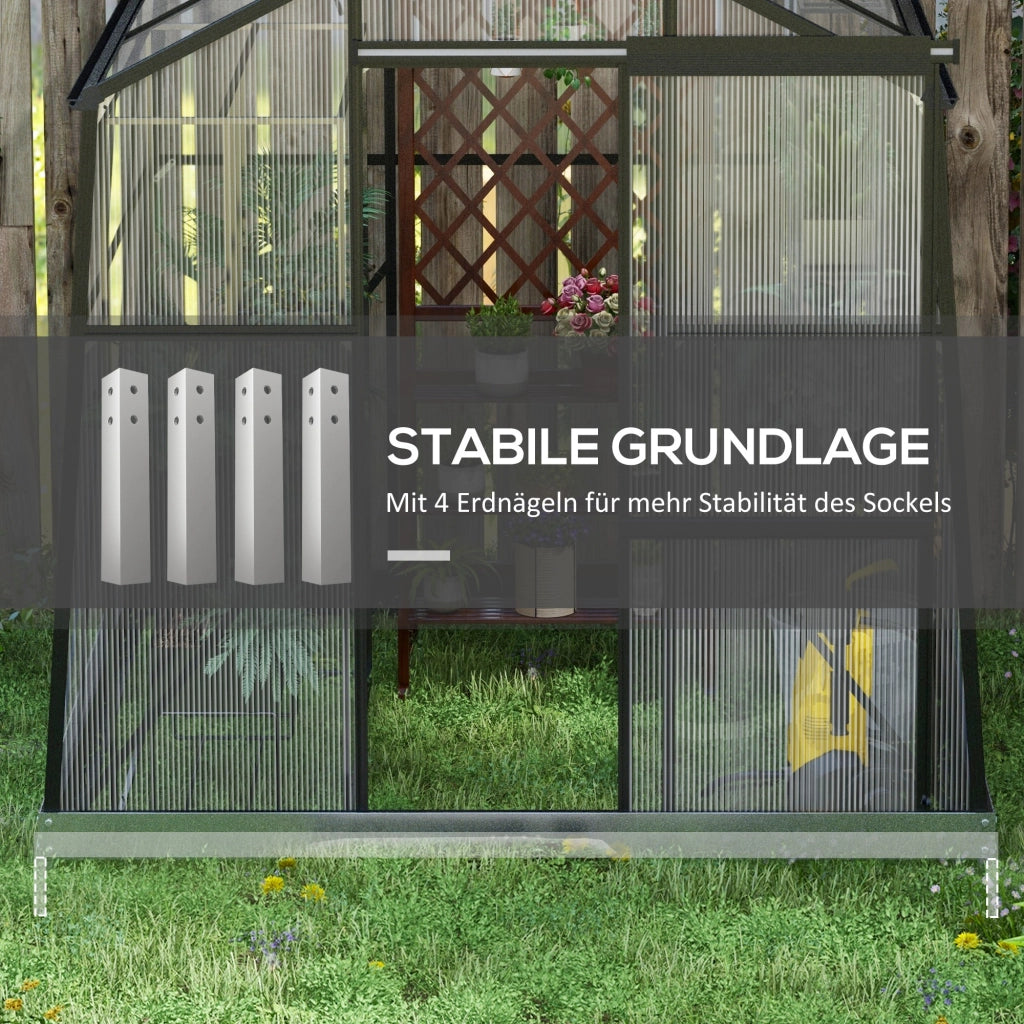 Serra per Giardino ¨C Minimal ¨C Nero 192x192x203 cm