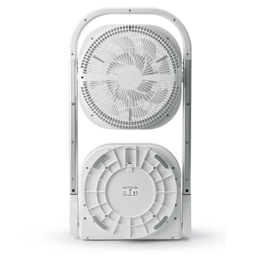 Macom 986 Slimmy Ventilatore a Piantana Pieghevole 9 Velocita' 13W Timer 8h Telecomando colore Bianco