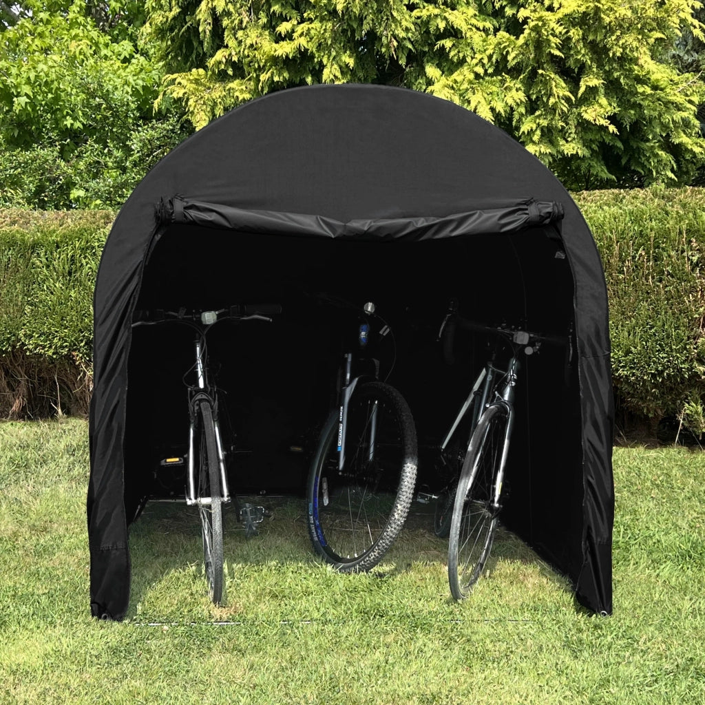 Telo di Protezione per Biciclette Tenda Garage all'Aperto Garage per Bici Impermeabile per Bicicletta Ciclomotore Tendone Garage per Moto e Biciclette - Grande
