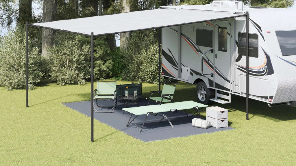Accessorio per Tenda Blu-grigio Polietilene 250 x 500 cm