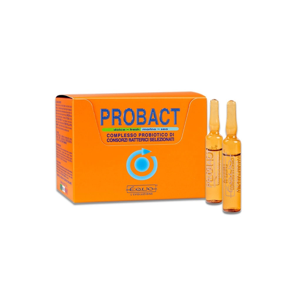 Equo ProBact Fiale Da 5ml - Attivatore Batterico Probiotico per Acqua Dolce e Marina Formato: 24 Fiale