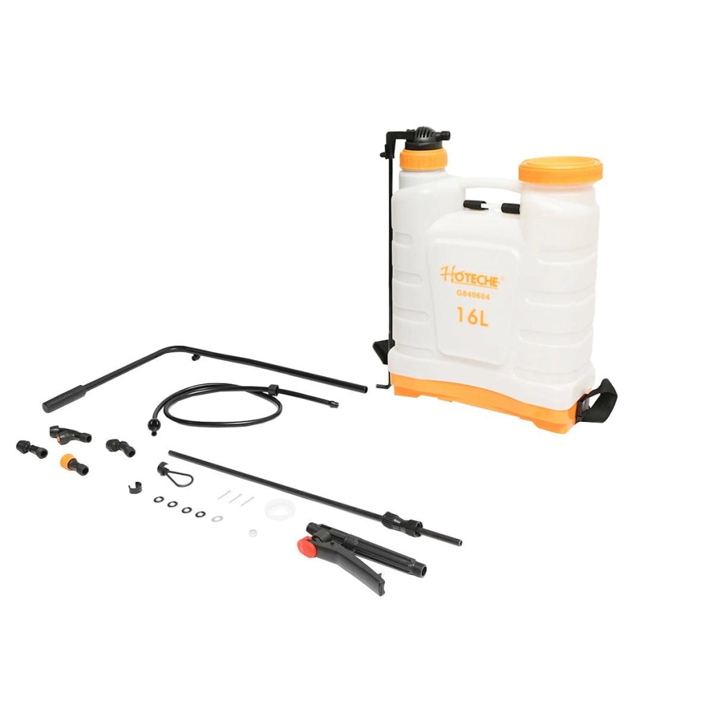 Nebulizzatore a Spalla 16 L Pompa Irroratrice Spruzzatore Pompa a zaino Pompa a spalla manuale HOTECHE
