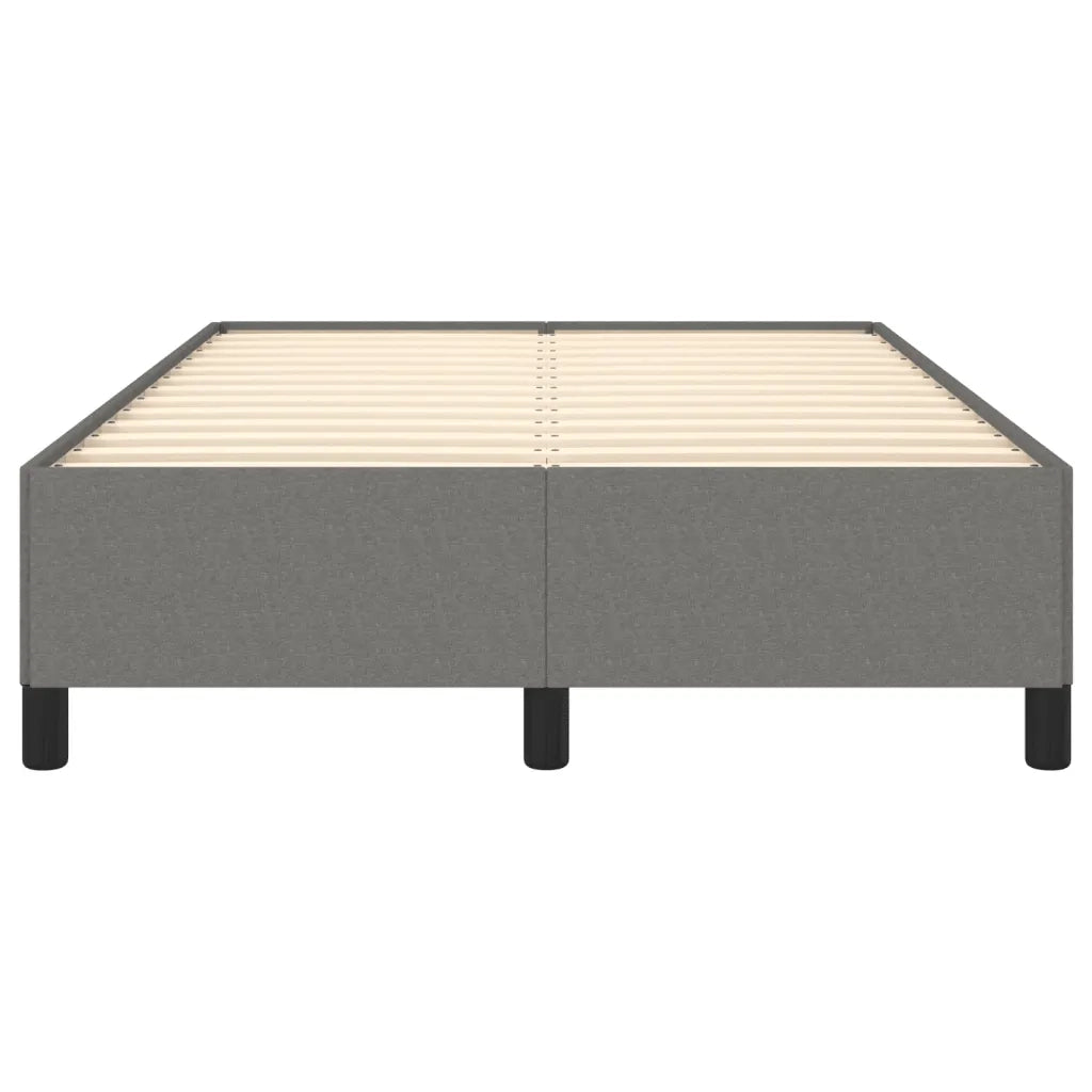 Giroletto senza Materasso Grigio Scuro 120x190 cm in Tessuto