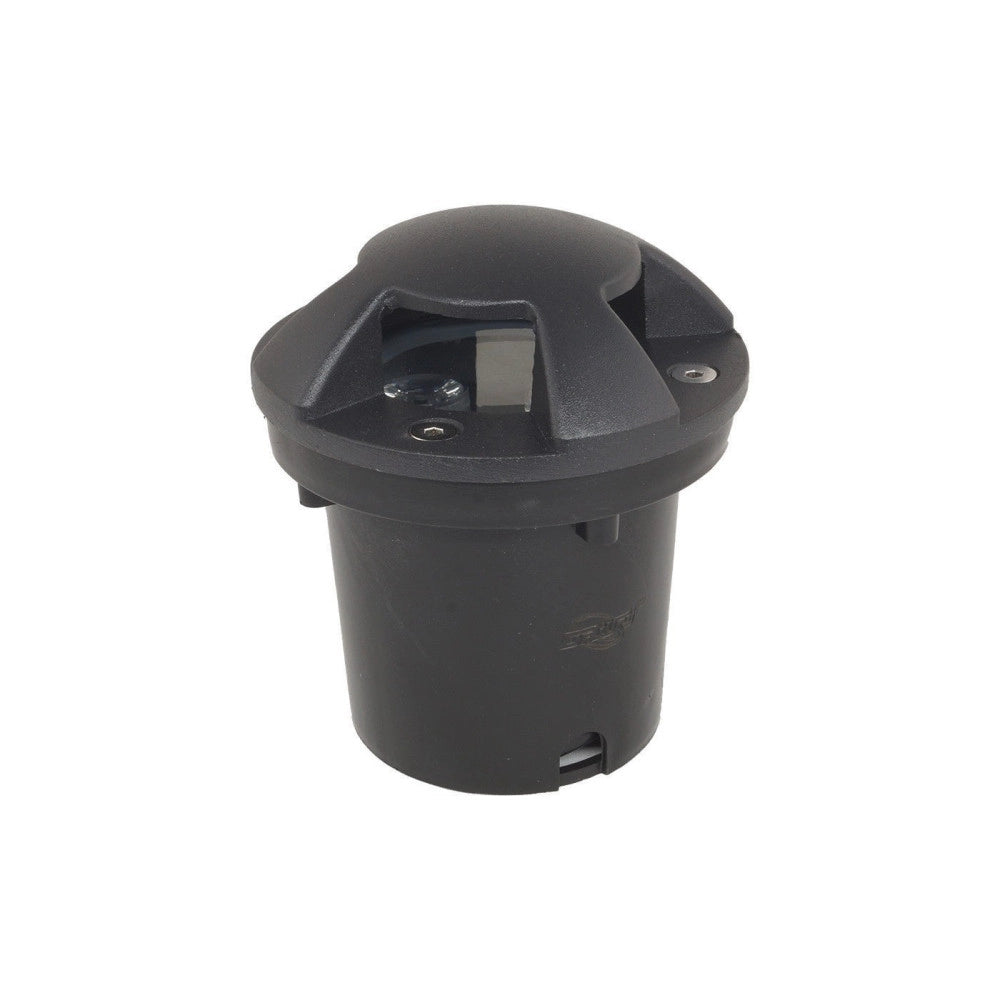 Trade Shop - Faretto 5w Watt Led Segnapasso Terra Tondo Incasso Ip65 Luce Bianca Calda 3000k -