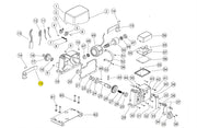 113005/1 SCIVOLO FINECORSA SX+DX AG FUTURE KV10 RICAMBIO