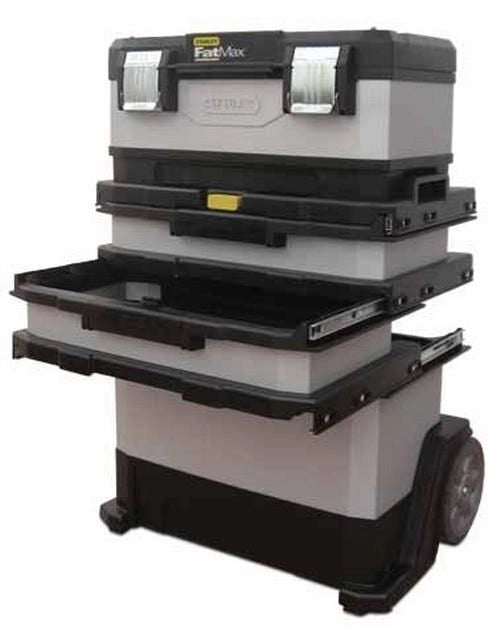 Stanley 1-95-622 Cassetta degli attrezzi Metallo, Plastica Nero, Grigio
