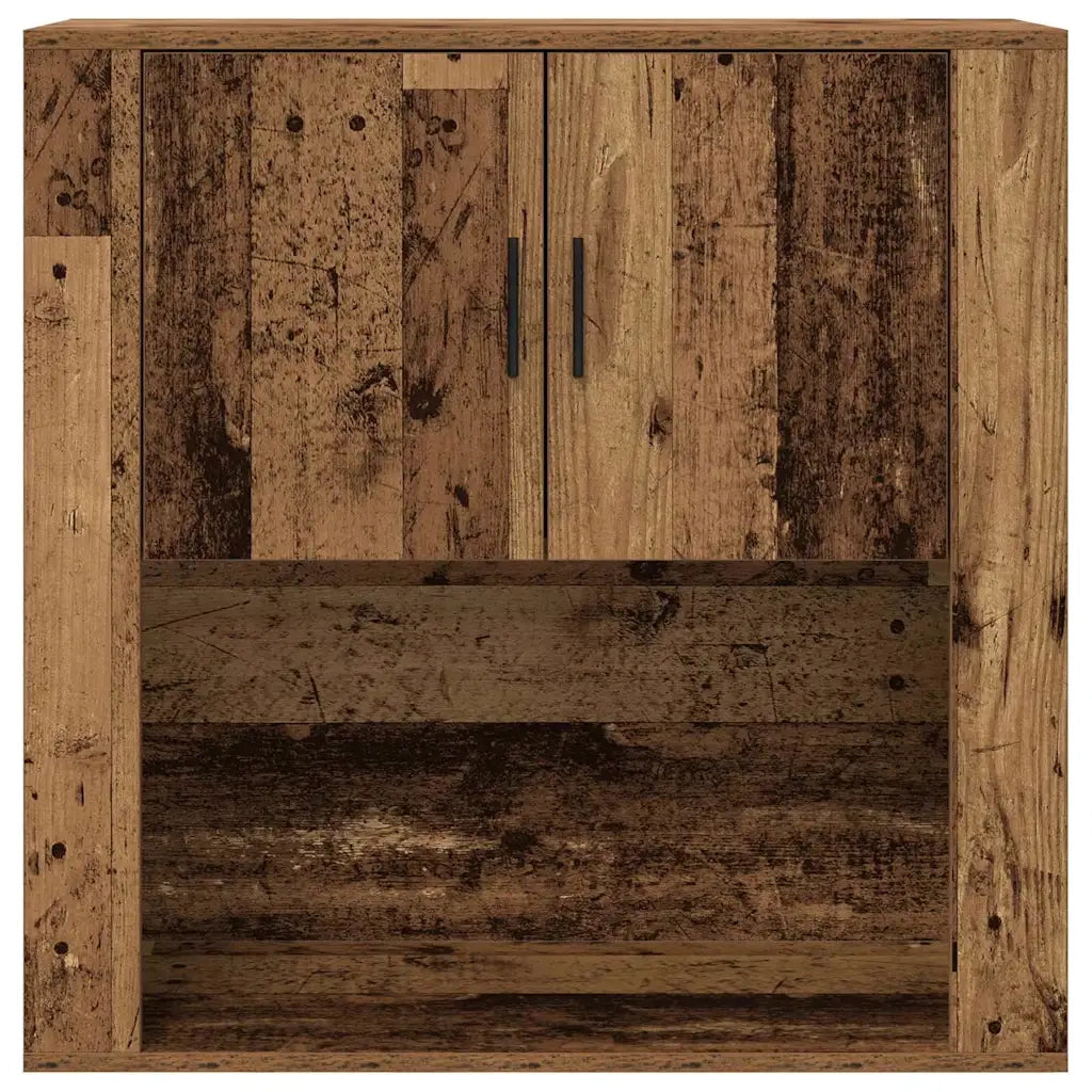 Armadietto a muro con lo scaffale Legno vecchio 80 x 33 x 80 cm 862114