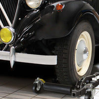 Martinetti per manovra auto con ruote Set da 2 Max 566 kg l’uno Per pneumatici larghi 30cm