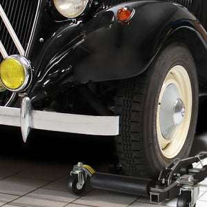 Martinetti per manovra auto con ruote Set da 2 Max 566 kg l’uno Per pneumatici larghi 30cm