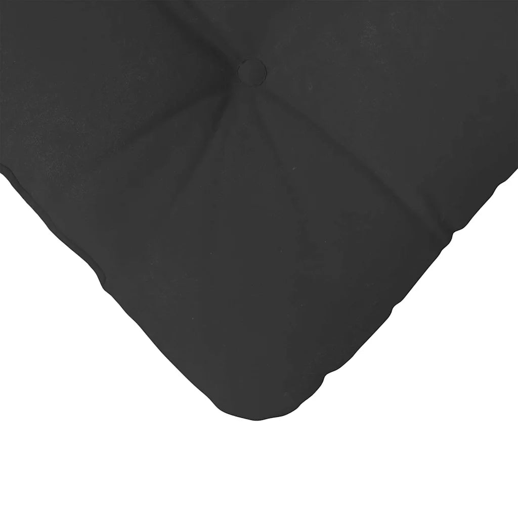 Cuscini per Seduta 4 pcs Nero 40 x 40 cm Tessuto in Microfibra