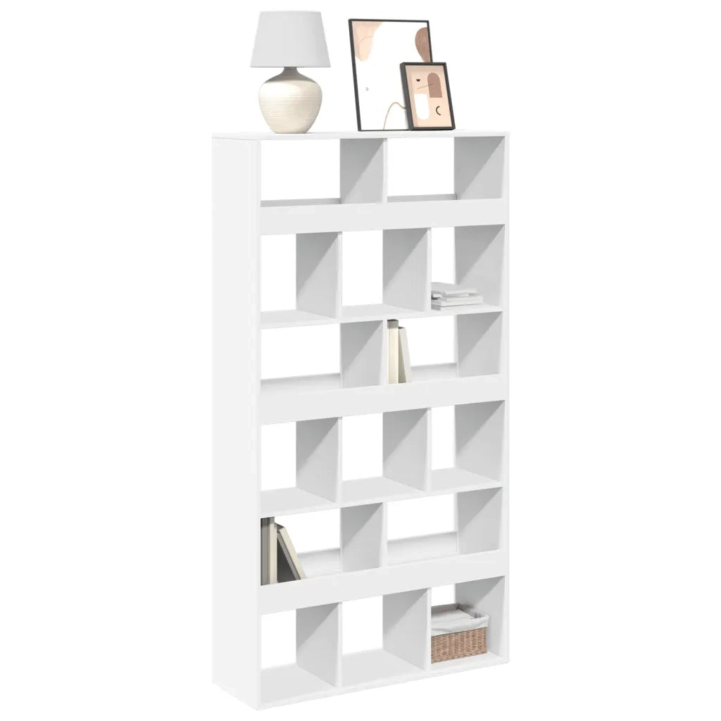 Divisorio Stanza | Paravento | Divisorio Ambienti Bianco 100x33x187,5 cm in Truciolato